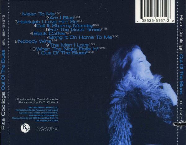 Rita Coolidge : Out Of The Blues (CD, Album)
