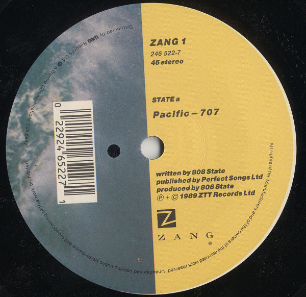 State 808* : Pacific (7", Single, Pap)