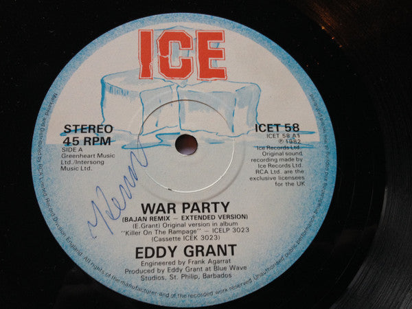 Eddy Grant : War Party (12")
