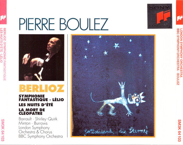 Hector Berlioz, Pierre Boulez : Symphonie Fantastique - Les Nuits D'été - Lélio (3xCD, Comp)