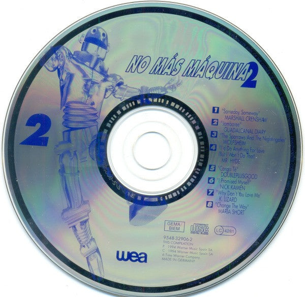 Various : No Más Máquina 2 (2xCD, Comp)