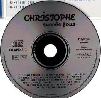 Christophe : Succès Fous (2xCD, Comp)
