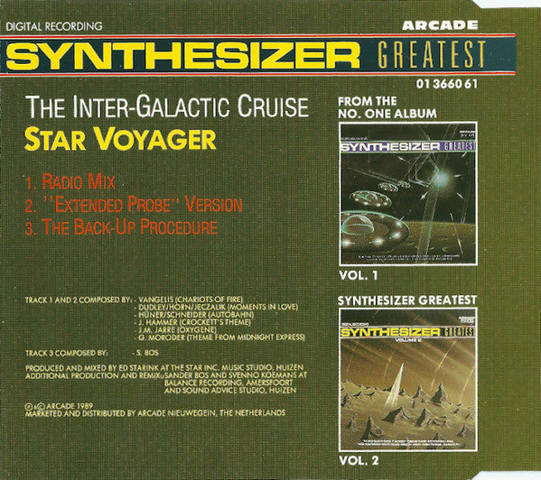 Star Voyager : Synthesizer Greatest - The Inter-Galactic Cruise (CD, Maxi, P/Mixed)