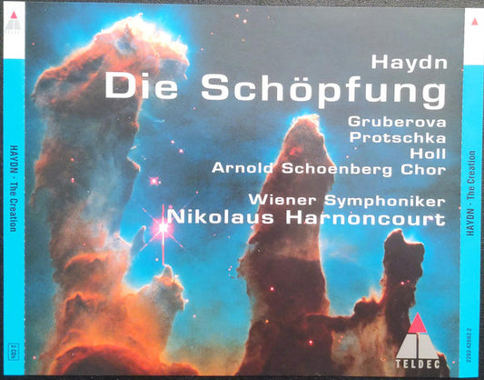Joseph Haydn / Edita Gruberova, Josef Protschka, Robert Holl, Arnold Schoenberg Chor, Wiener Symphoniker, Nikolaus Harnoncourt : Die Schöpfung = The Creation = La Création (2xCD, Album, RE)