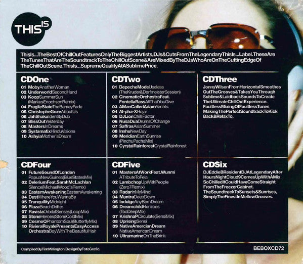 Various : This Is... The Best Of The Chillout Sessions (4xCD, Comp + 2xCD, Mixed + Box)