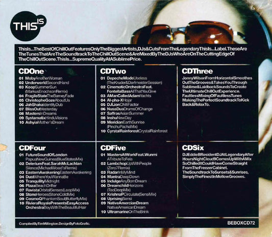 Various : This Is... The Best Of The Chillout Sessions (4xCD, Comp + 2xCD, Mixed + Box)
