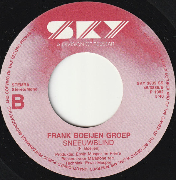 Frank Boeijen Groep : Het Antwoord (Alle Menschen Werden Brüder) (7", Single)