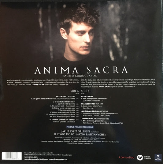 Jakub Józef Orliński, Il Pomo d'Oro, Maxim Emelyanychev : Anima Sacra (LP, Album)