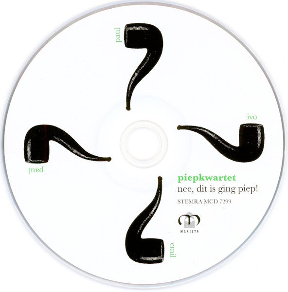 Piepkwartet : Nee, Dit Is Ging Piep! (CD)