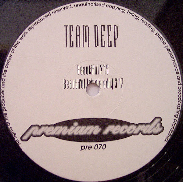 Team Deep : Beautiful (12")