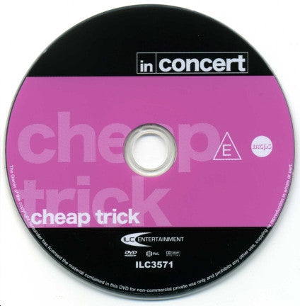 Cheap Trick : In Concert (DVD-V, RE, PAL)
