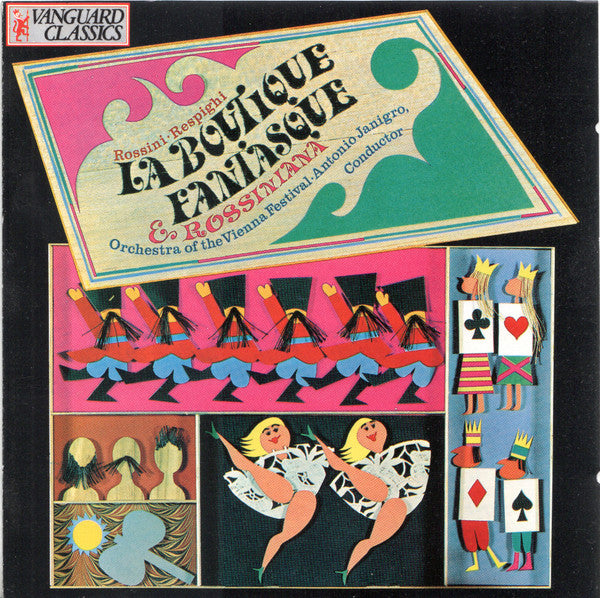 Gioacchino Rossini - Ottorino Respighi / Wiener Festspielorchester, Antonio Janigro : La Boutique Fantaque & Rossiniana (CD)