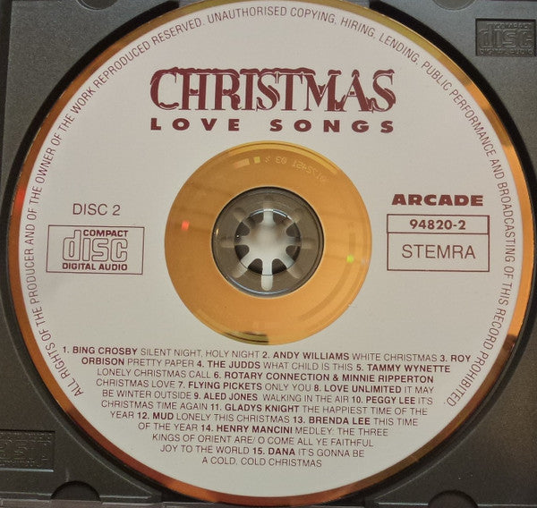 Various : Christmas Love Songs (2xCD, Comp)