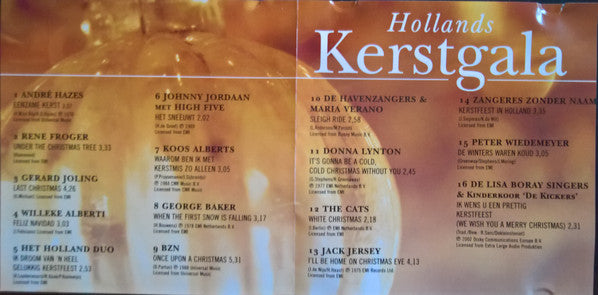 Various : Hollands Kerstgala (CD, Comp)