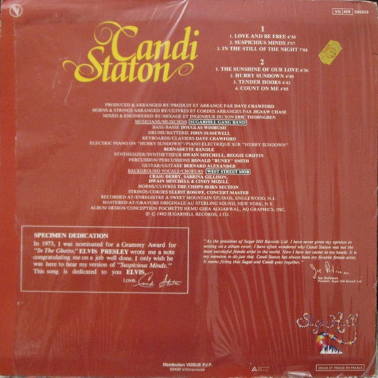 Candi Staton : Nightlites (LP, Album)