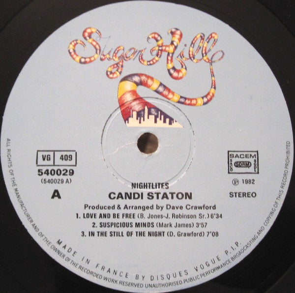 Candi Staton : Nightlites (LP, Album)