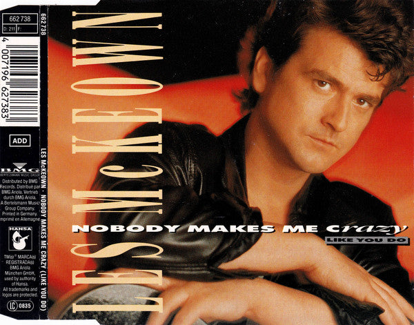 Les McKeown : Nobody Makes Me Crazy (Like You Do) (CD, Maxi)