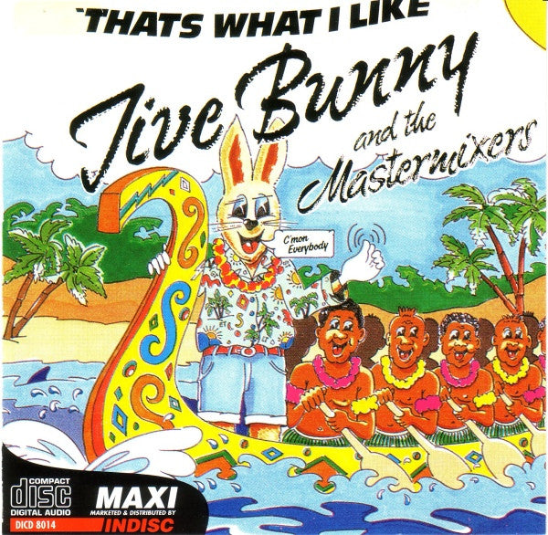 Jive Bunny And The Mastermixers : That's What I Like (CD, Maxi)
