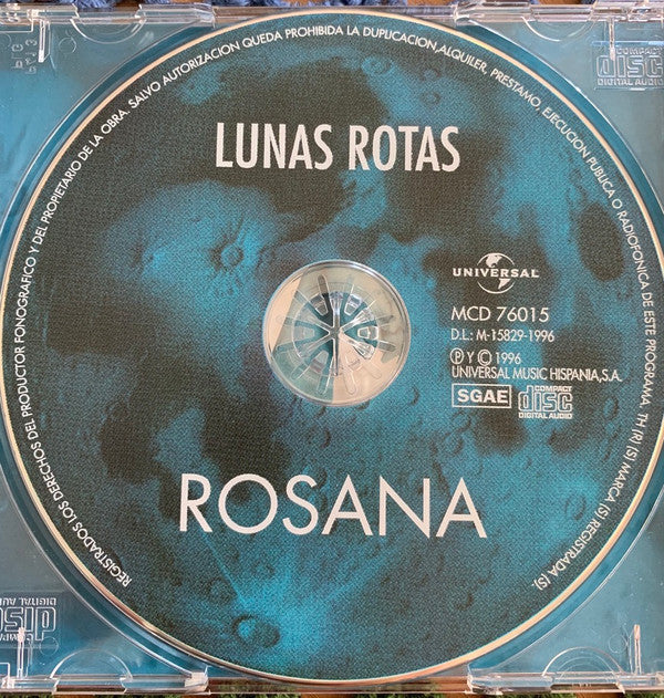Rosana : Lunas Rotas (CD, Album)