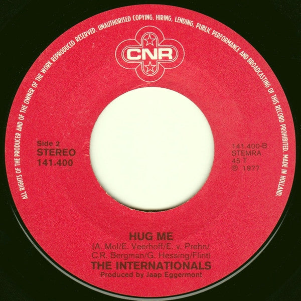 The Internationals (11) : Young And In Love (7", Single)