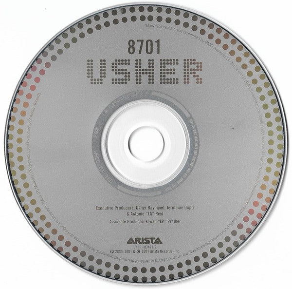 Usher : 8701 (CD, Album)