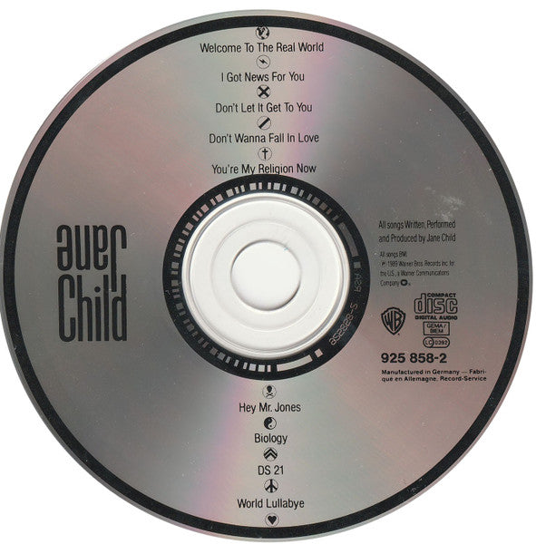 Jane Child : Jane Child (CD, Album)