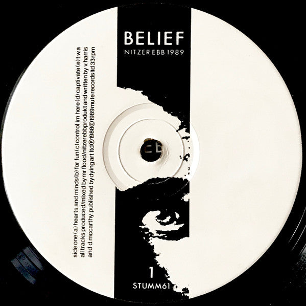 Nitzer Ebb : Belief (LP, Album)