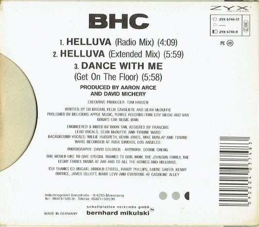 Brotherhood Creed : Helluva (CD, Maxi)