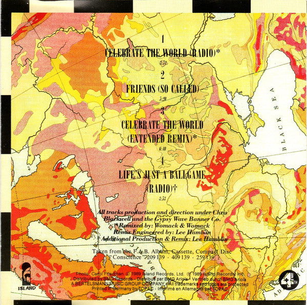 Womack & Womack : Celebrate The World (CD, Maxi)