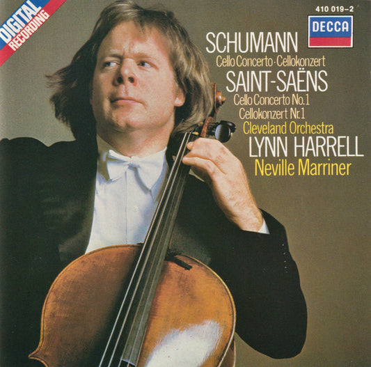 Robert Schumann / Camille Saint-Saëns - Lynn Harrell, The Cleveland Orchestra, Sir Neville Marriner : Cello Concerto / Cello Concerto No.1 (CD)