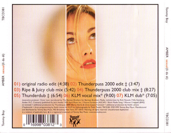 Amber : Sexual (Li Da Di) (CD, Maxi)