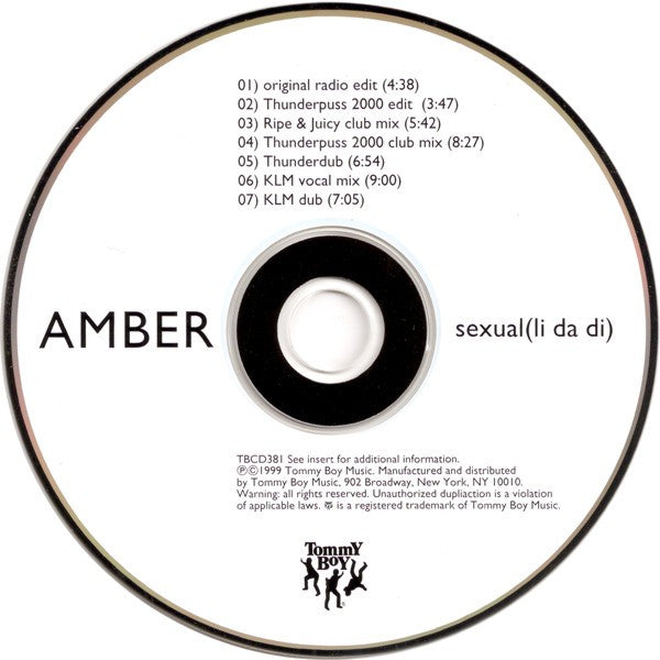 Amber : Sexual (Li Da Di) (CD, Maxi)
