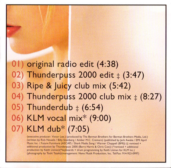Amber : Sexual (Li Da Di) (CD, Maxi)