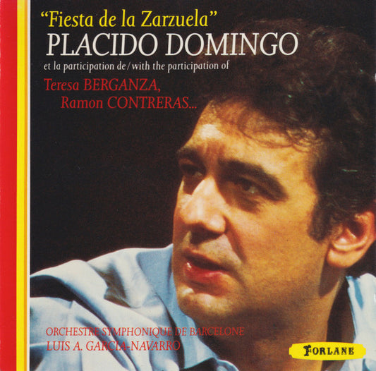 Placido Domingo : Fiestas De La Zarzuela (CD)