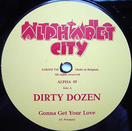 Dirty Dozen : Gonna Get Your Love (12")