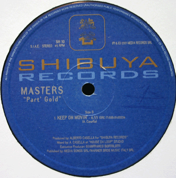 Masters : Part' Gold (12")