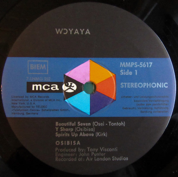 Osibisa : Woyaya (LP, Album, Gat)
