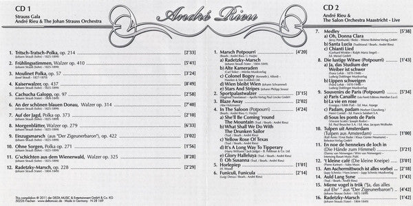André Rieu : Classics From Vienna (2xCD, Album)
