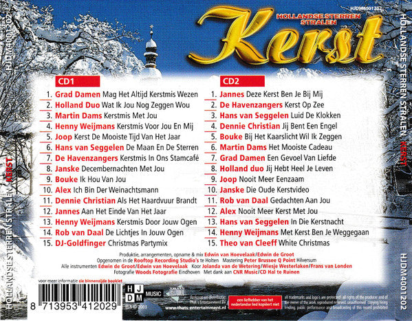 Various : Hollandse Sterren Stralen - Kerst (2xCD, Comp)