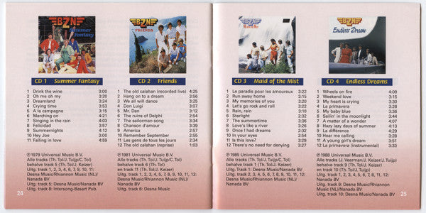 BZN : The Platinum Album Collection (5xCD, Album, RE + Box, Comp)