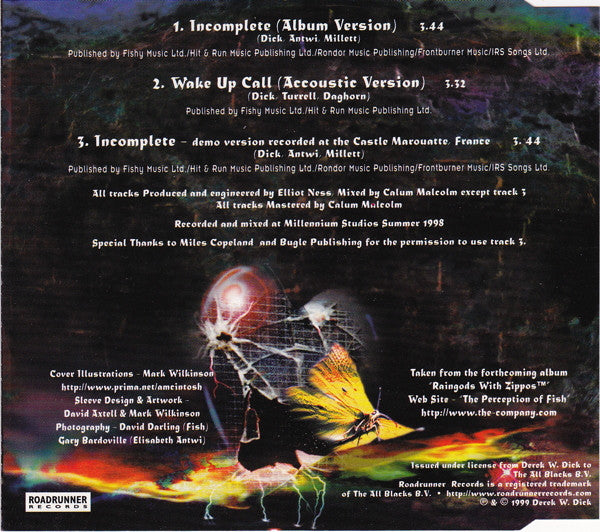 Fish with Elisabeth Antwi : Incomplete (CD, Single)