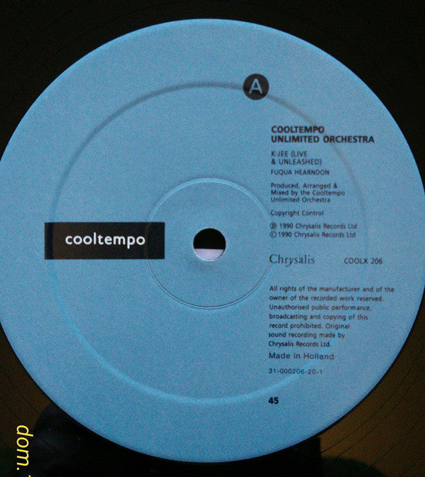 Cooltempo Unlimited Orchestra : K-Jee (12")