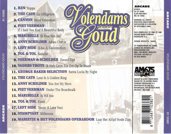 Various : Volendams Goud (CD, Comp)