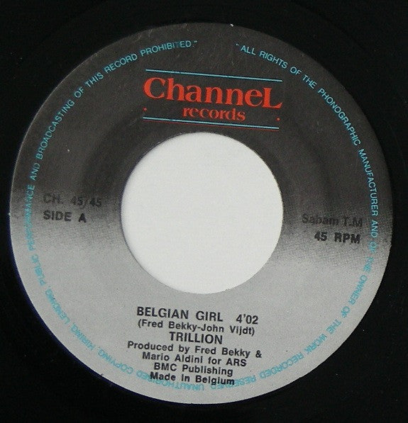 Trillion (2) : Belgian Girl (7")