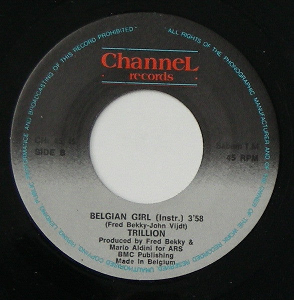 Trillion (2) : Belgian Girl (7")