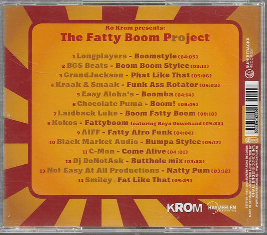 Various : Ro Krom Presents: The Fatty Boom Project (CD, Comp)