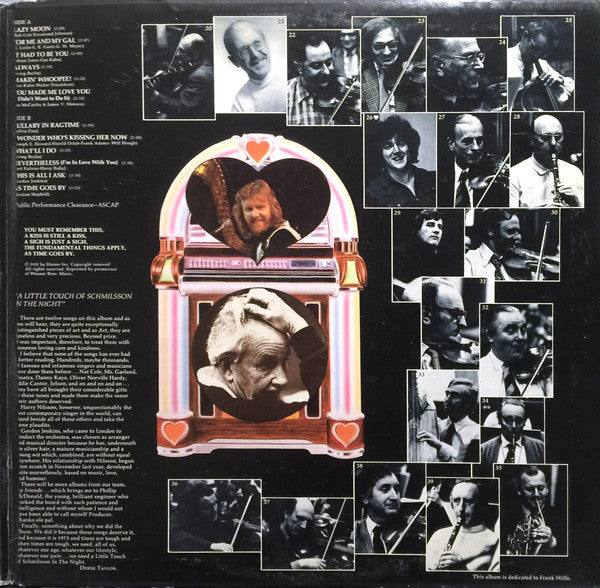 Harry Nilsson : A Little Touch Of Schmilsson In The Night (LP, Album, Ind)
