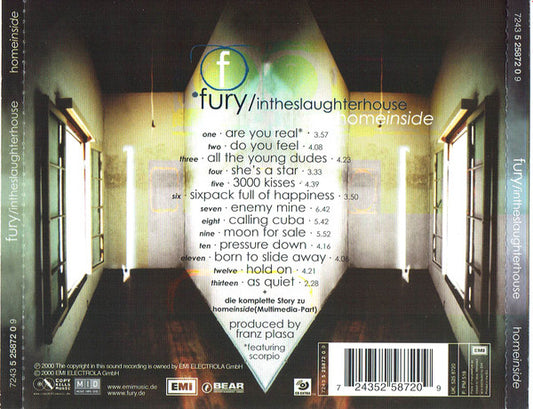 Fury In The Slaughterhouse : Home Inside (CD, Album, Enh)