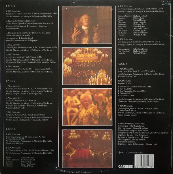 Sir Neville Marriner, The Academy Of St. Martin-in-the-Fields : Amadeus (Bande Originale Du Film) (2xLP, Comp, Gat)