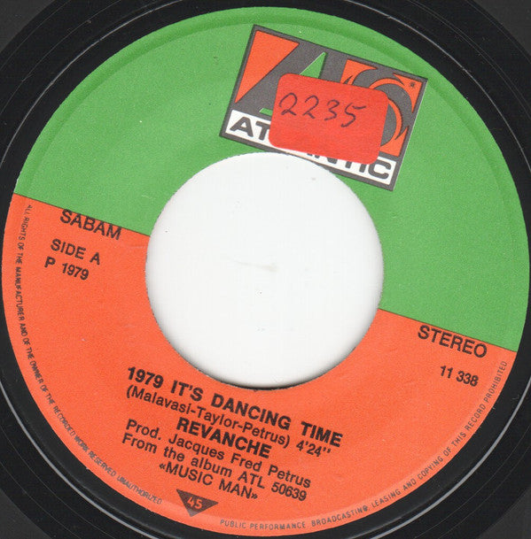 Revanche : 1979 It's Dancing Time / Revenge (7")